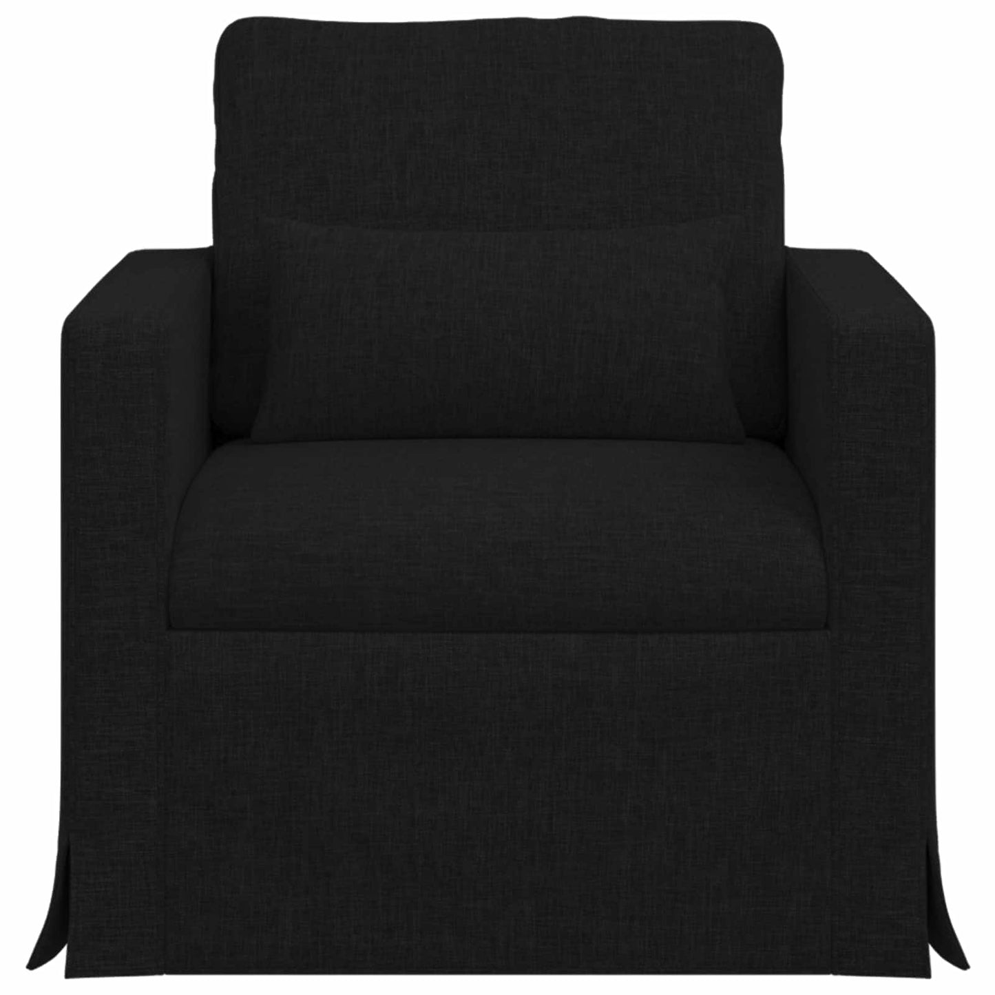 vidaXL Sofa Schwarz 78 x 78 x 80 cm Stoff
