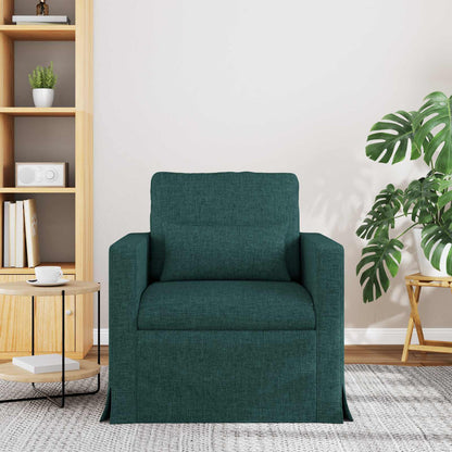 vidaXL Sofa Dunkelgrün 78 x 78 x 80 cm Stoff
