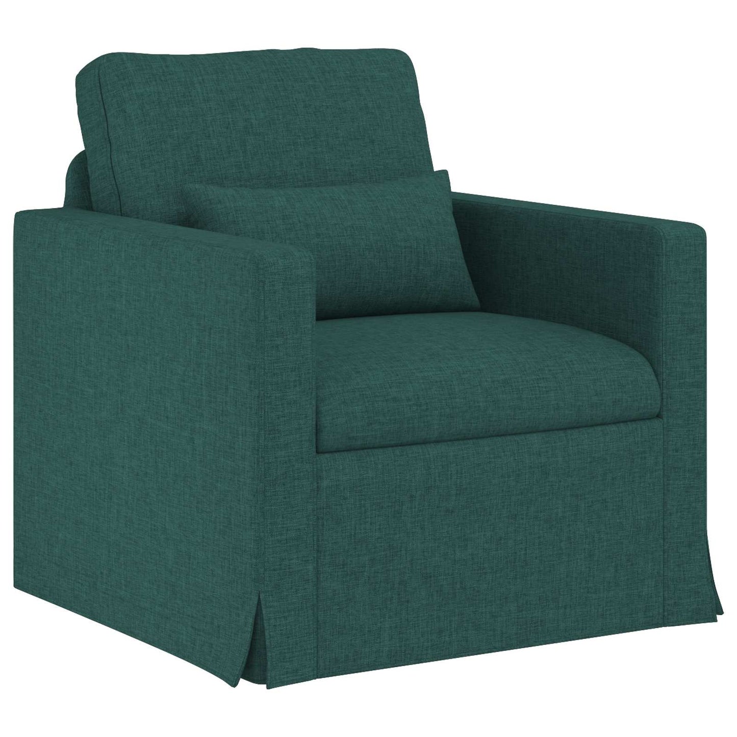 vidaXL Sofa Dunkelgrün 78 x 78 x 80 cm Stoff