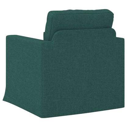 vidaXL Sofa Dunkelgrün 78 x 78 x 80 cm Stoff