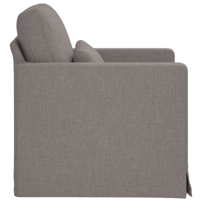 vidaXL Sofa Taupe 78 x 78 x 80 cm Stoff