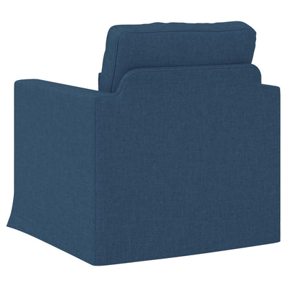 vidaXL Sofa Blau 78 x 78 x 80 cm Stoff