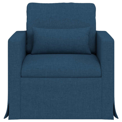 vidaXL Sofa Blau 78 x 78 x 80 cm Stoff