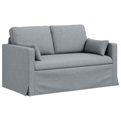 vidaXL Sofa Hellgrau 139 x 78 x 80 cm Stoff