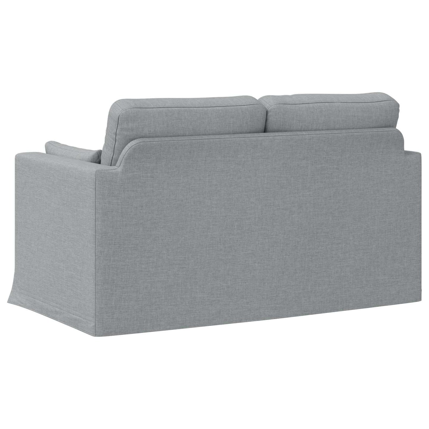 vidaXL Sofa Hellgrau 139 x 78 x 80 cm Stoff