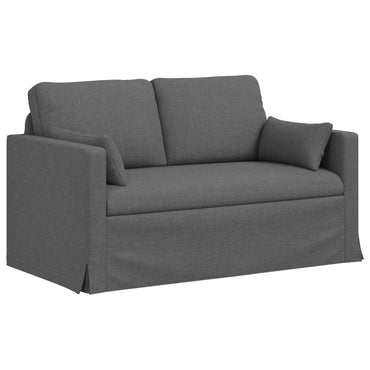 vidaXL Sofa Dunkelgrau 139 x 78 x 80 cm Stoff