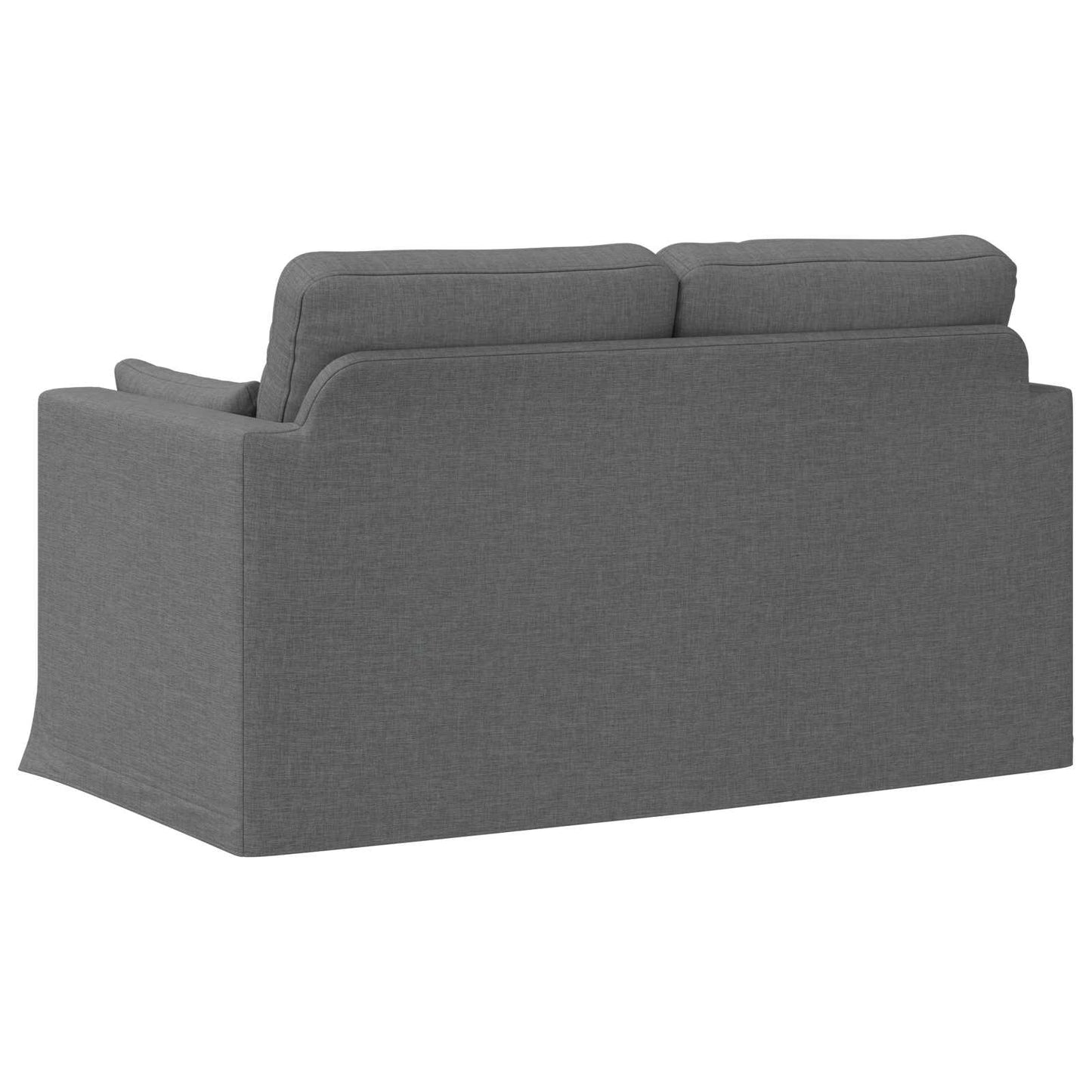 vidaXL Sofa Dunkelgrau 139 x 78 x 80 cm Stoff