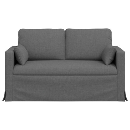 vidaXL Sofa Dunkelgrau 139 x 78 x 80 cm Stoff
