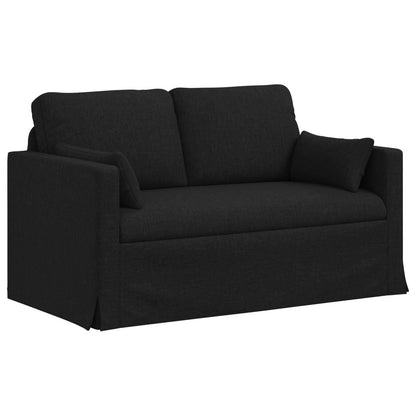 vidaXL Sofa Schwarz 139 x 78 x 80 cm Stoff