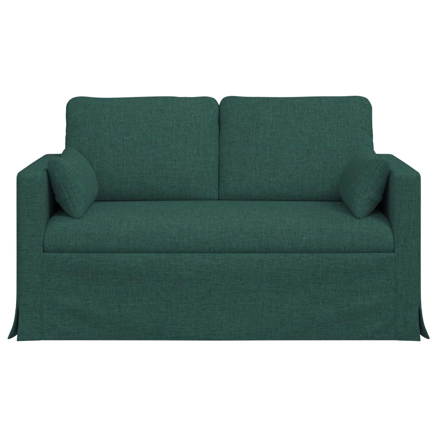 vidaXL Sofa Dunkelgrün 139 x 78 x 80 cm Stoff