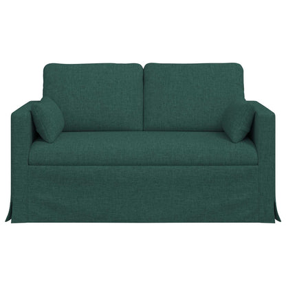 vidaXL Sofa Dunkelgrün 139 x 78 x 80 cm Stoff