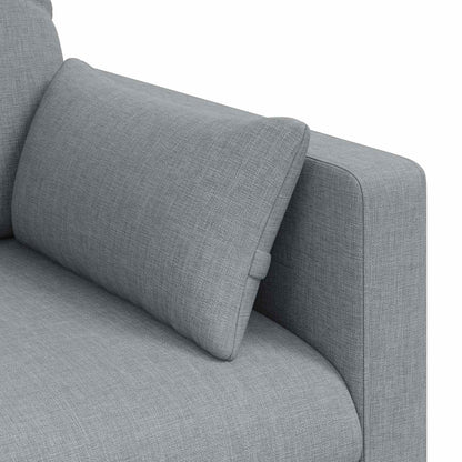 vidaXL Sofa Hellgrau 158 x 78 x 80 cm Stoff