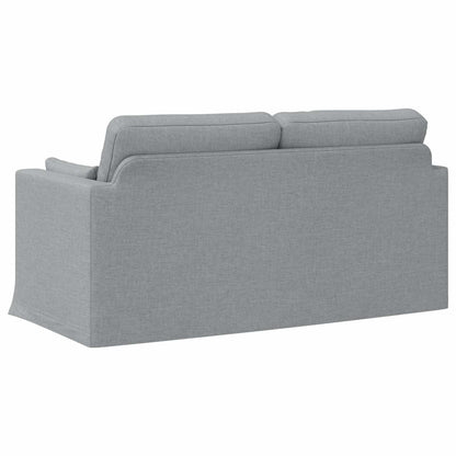 vidaXL Sofa Hellgrau 158 x 78 x 80 cm Stoff