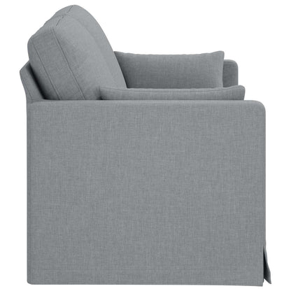 vidaXL Sofa Hellgrau 158 x 78 x 80 cm Stoff