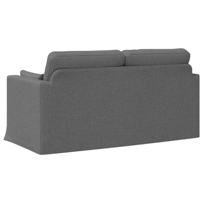 vidaXL Sofa Dunkelgrau 158 x 78 x 80 cm Stoff