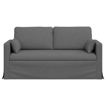vidaXL Sofa Dunkelgrau 158 x 78 x 80 cm Stoff