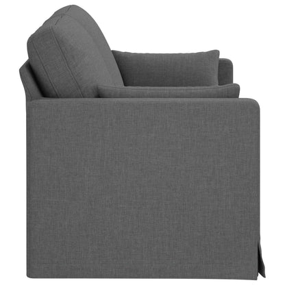 vidaXL Sofa Dunkelgrau 158 x 78 x 80 cm Stoff