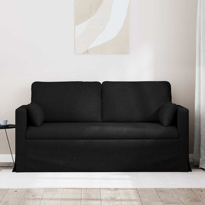 vidaXL Sofa Schwarz 158 x 78 x 80 cm Stoff