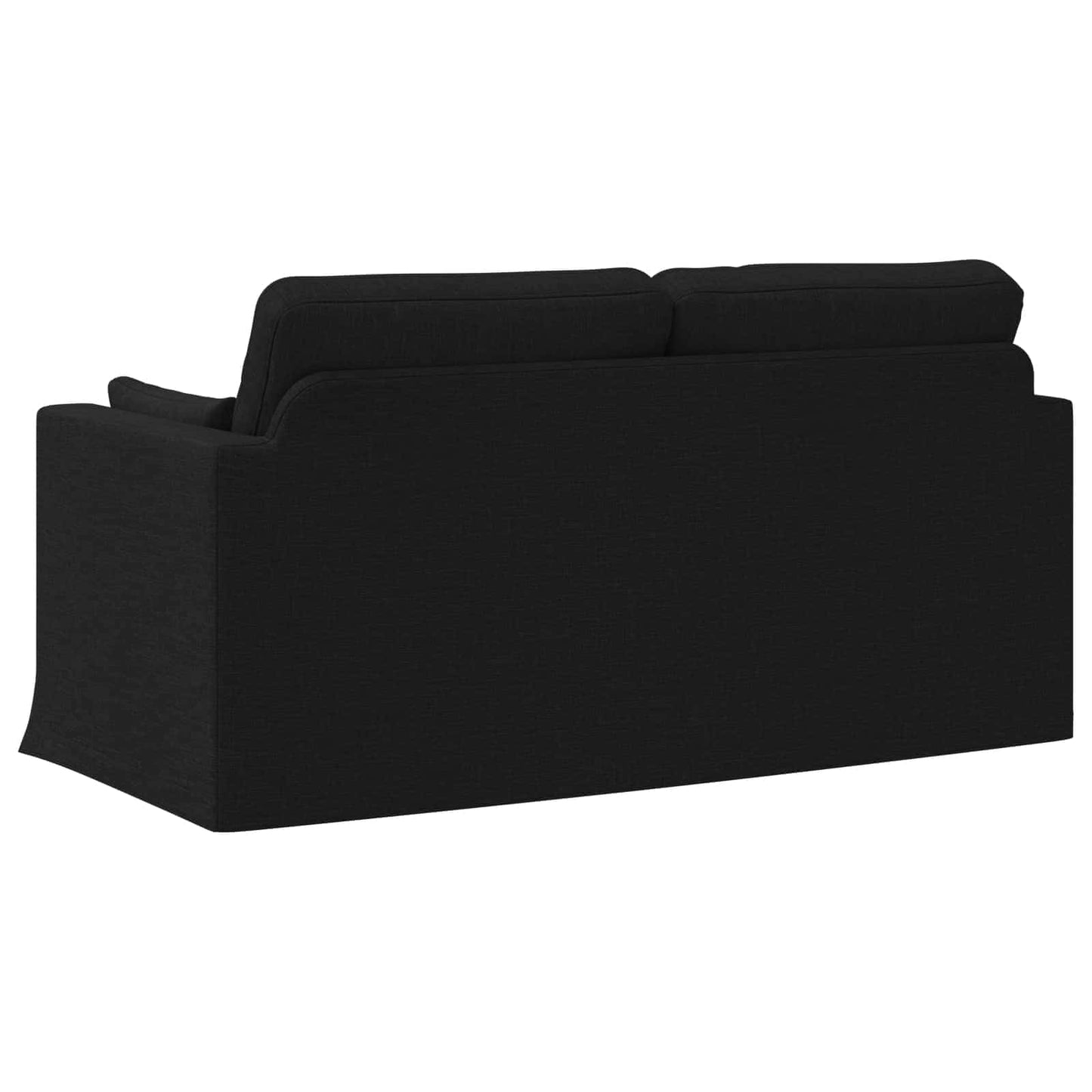 vidaXL Sofa Schwarz 158 x 78 x 80 cm Stoff