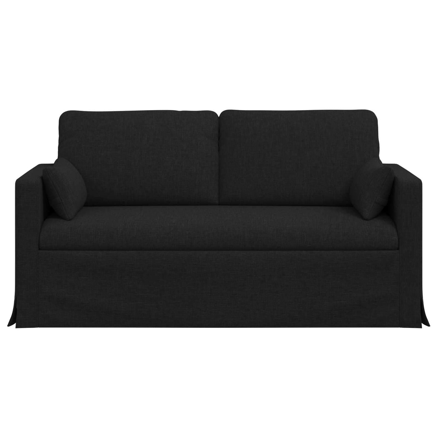 vidaXL Sofa Schwarz 158 x 78 x 80 cm Stoff