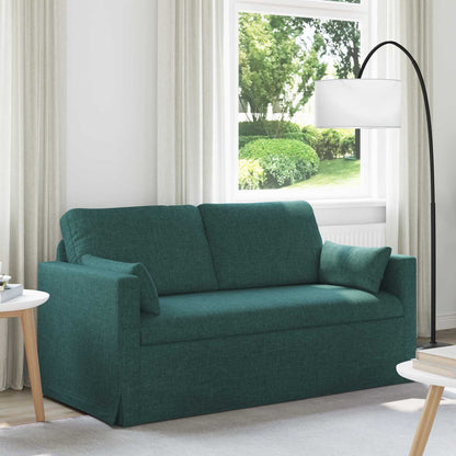 vidaXL Sofa Dunkelgrün 158 x 78 x 80 cm Stoff