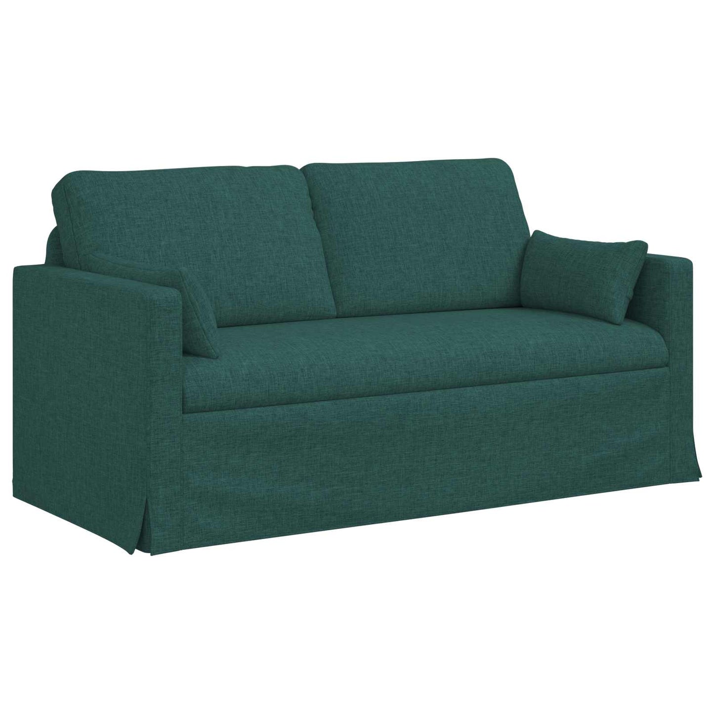vidaXL Sofa Dunkelgrün 158 x 78 x 80 cm Stoff