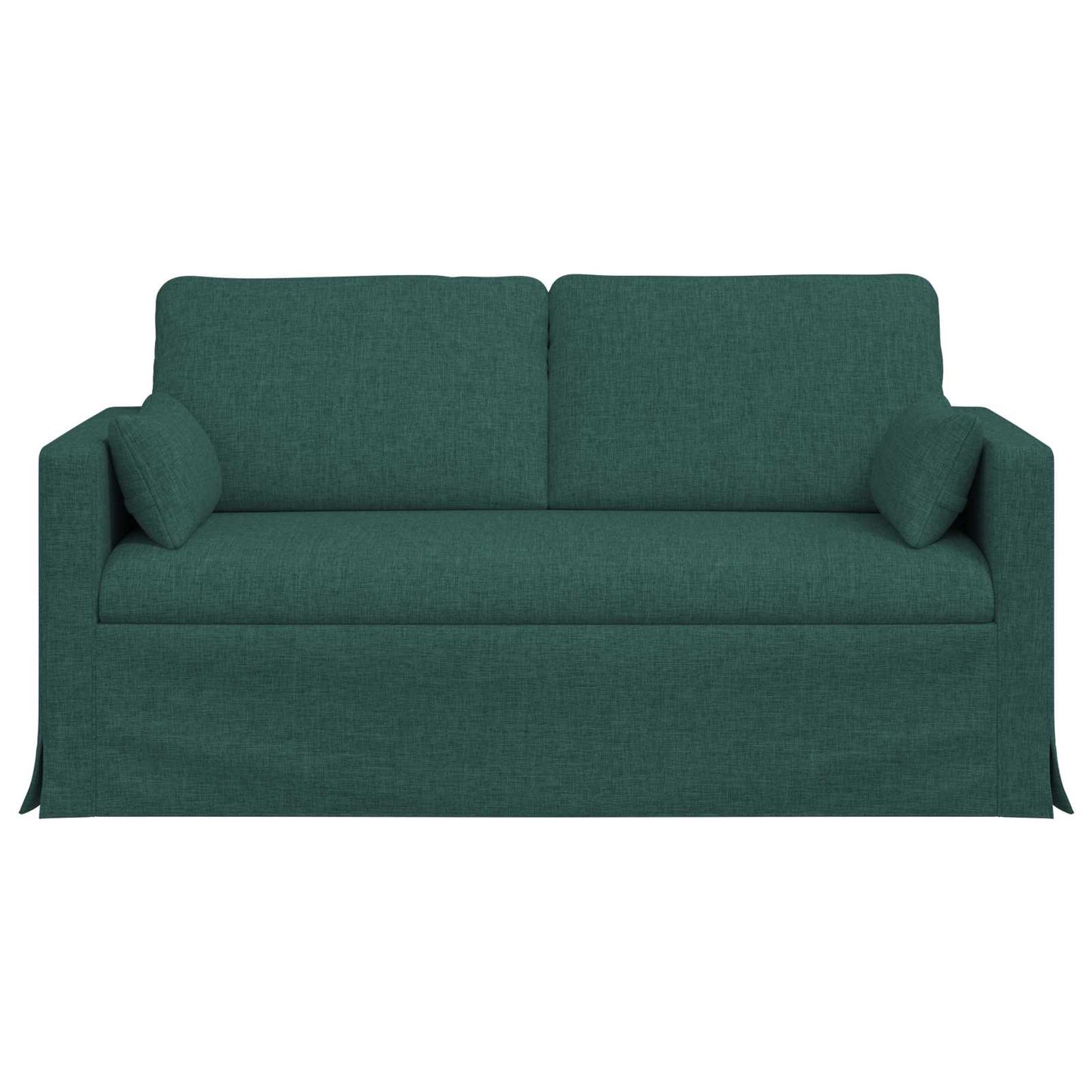 vidaXL Sofa Dunkelgrün 158 x 78 x 80 cm Stoff