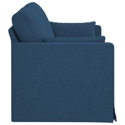 vidaXL Sofa Blau 158 x 78 x 80 cm Stoff