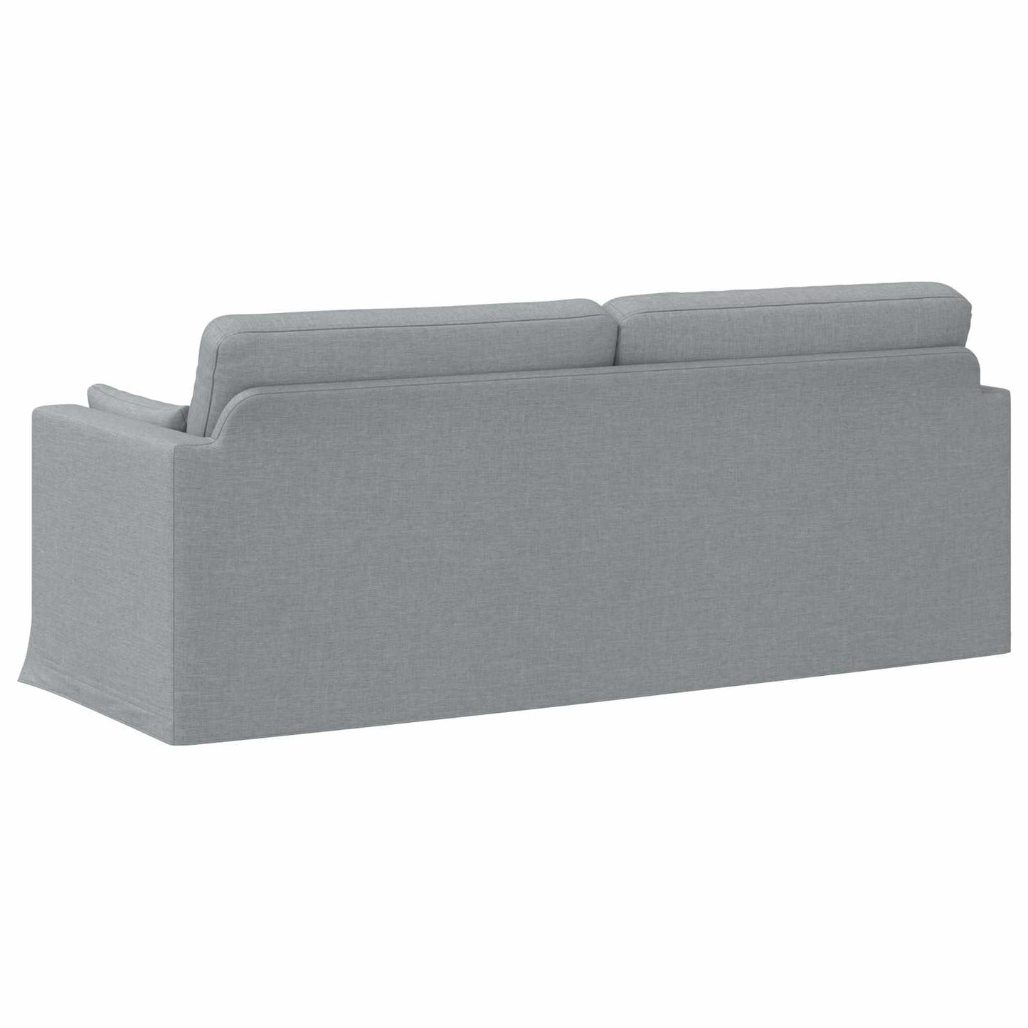 vidaXL Sofa Hellgrau 198 x 78 x 80 cm Stoff