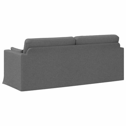 vidaXL Sofa Dunkelgrau 198 x 78 x 80 cm Stoff