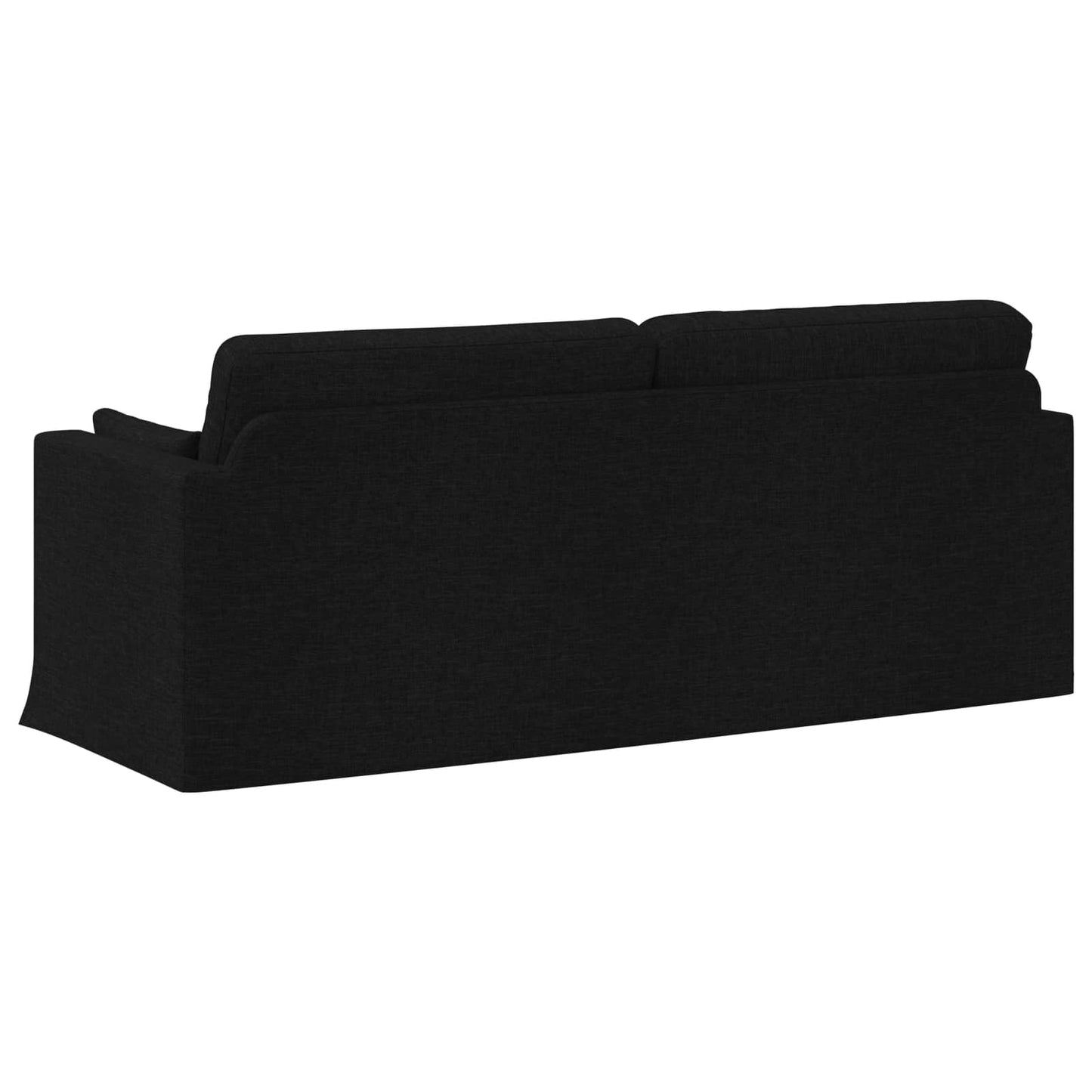 vidaXL Sofa Schwarz 198 x 78 x 80 cm Stoff