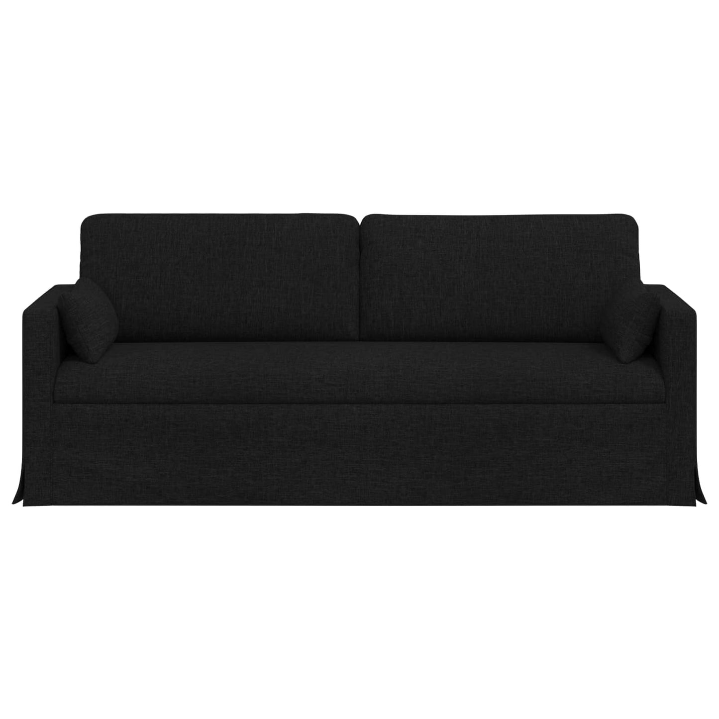 vidaXL Sofa Schwarz 198 x 78 x 80 cm Stoff
