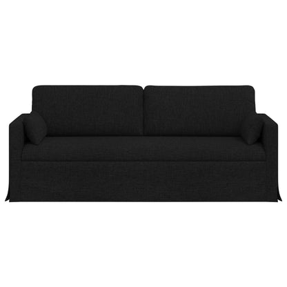 vidaXL Sofa Schwarz 198 x 78 x 80 cm Stoff
