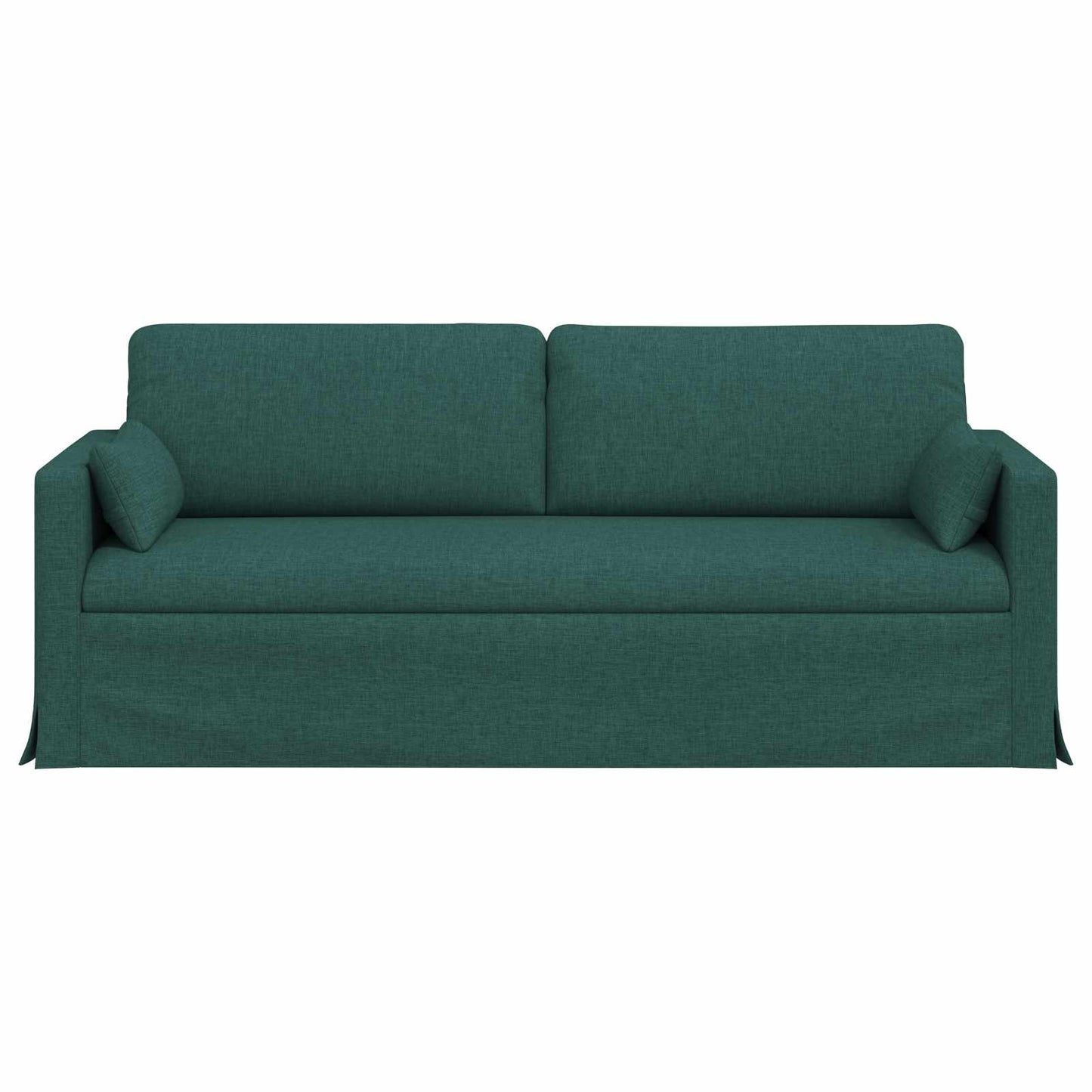 vidaXL Sofa Dunkelgrün 198 x 78 x 80 cm Stoff