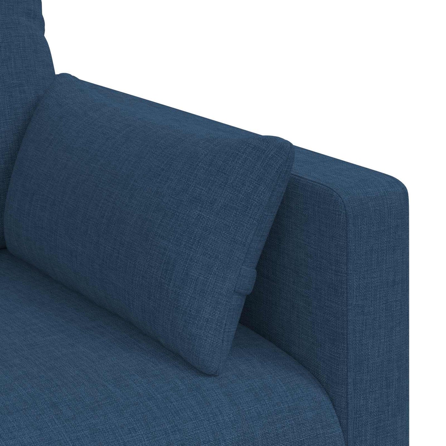 Sofa Blau 198 x 78 x 80 cm Stoff