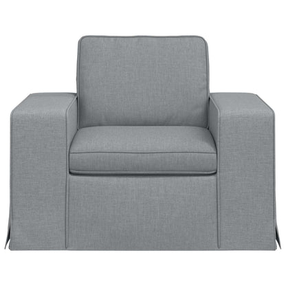vidaXL Sofa Hellgrau 103 x 80 x 82 cm Stoff