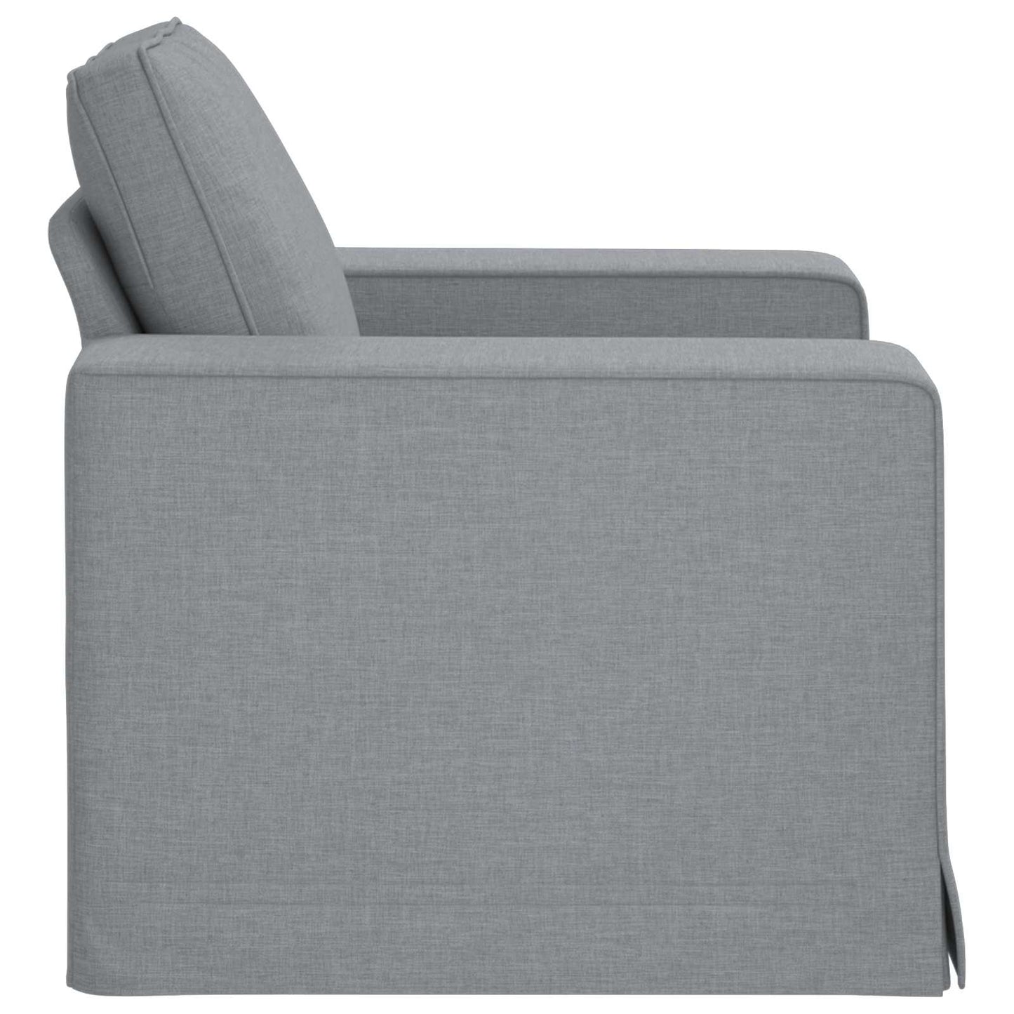 vidaXL Sofa Hellgrau 103 x 80 x 82 cm Stoff