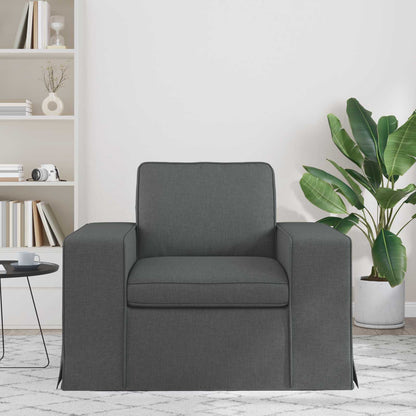 vidaXL Sofa Dunkelgrau 103 x 80 x 82 cm Stoff