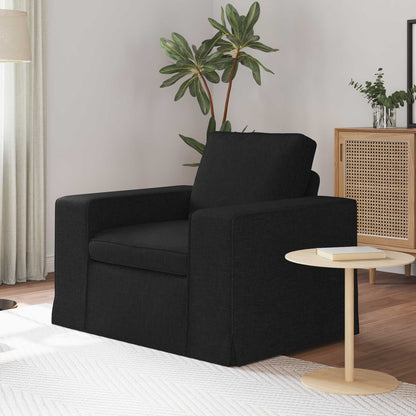 vidaXL Sofa Schwarz 103 x 80 x 82 cm Stoff