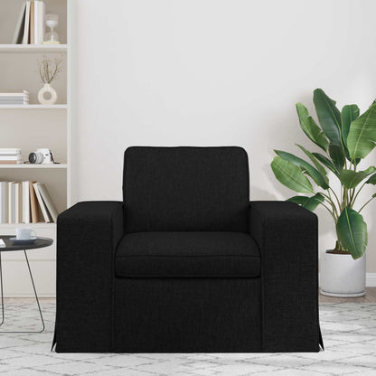 vidaXL Sofa Schwarz 103 x 80 x 82 cm Stoff