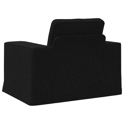 vidaXL Sofa Schwarz 103 x 80 x 82 cm Stoff