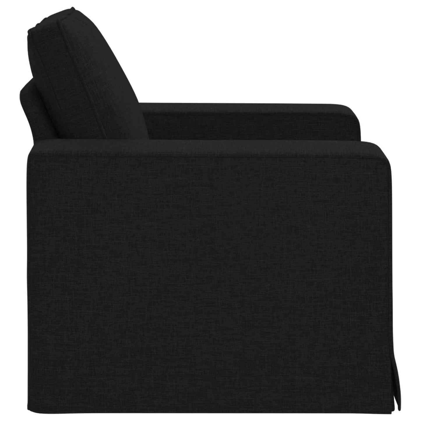 vidaXL Sofa Schwarz 103 x 80 x 82 cm Stoff