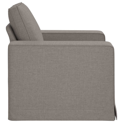 vidaXL Sofa Taupe 103 x 80 x 82 cm Stoff