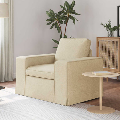 vidaXL Sofa Creme 103 x 80 x 82 cm Stoff
