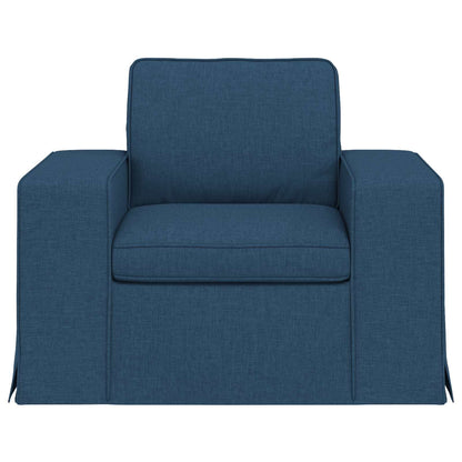 vidaXL Sofa Blau 103 x 80 x 82 cm Stoff