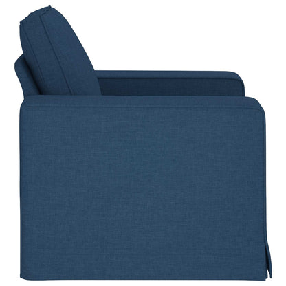 vidaXL Sofa Blau 103 x 80 x 82 cm Stoff