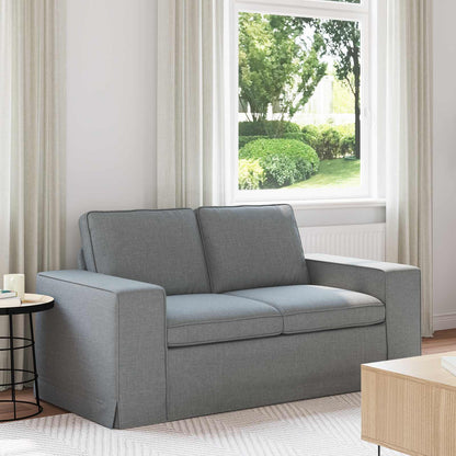 vidaXL Sofa Hellgrau 162 x 80 x 82 cm Stoff