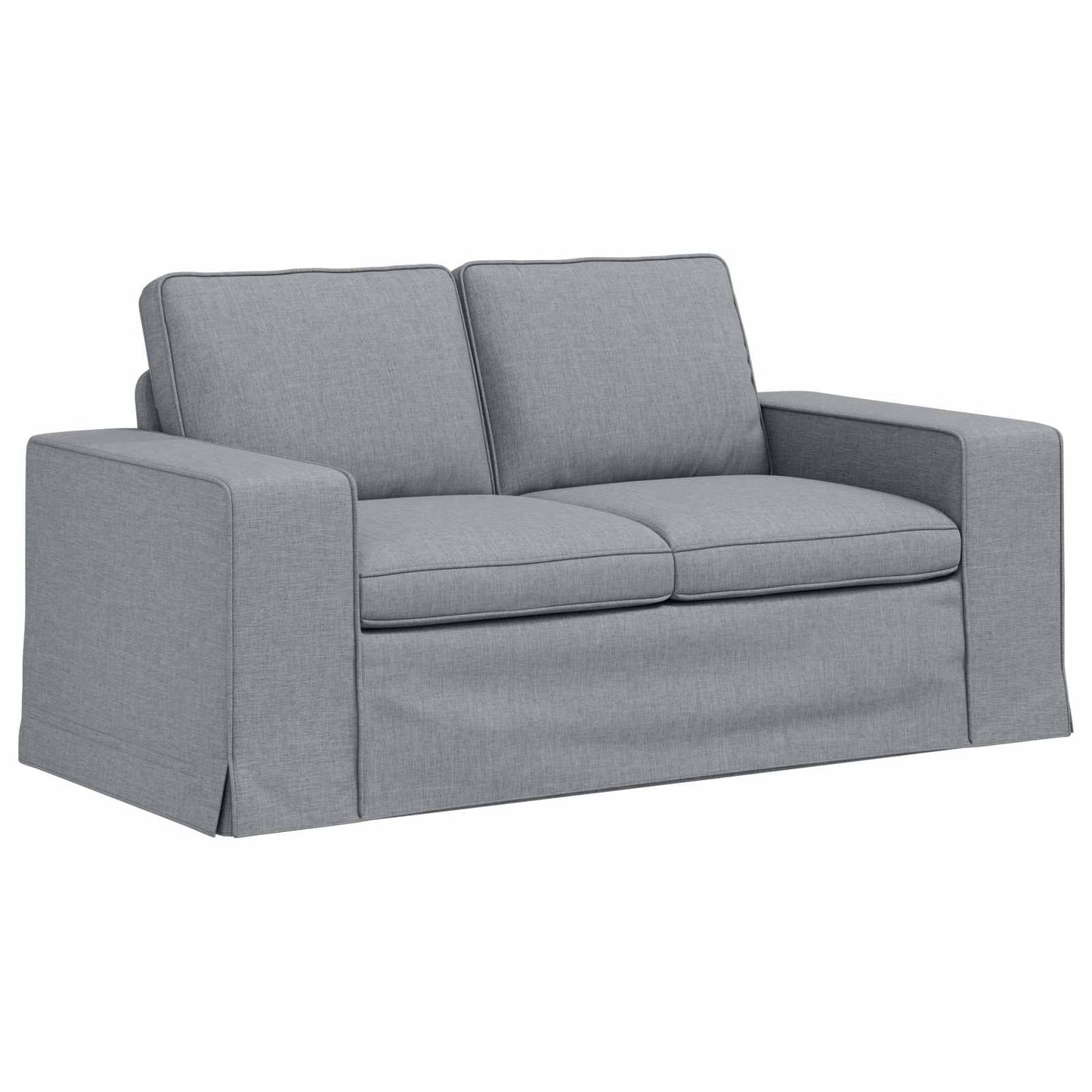 vidaXL Sofa Hellgrau 162 x 80 x 82 cm Stoff