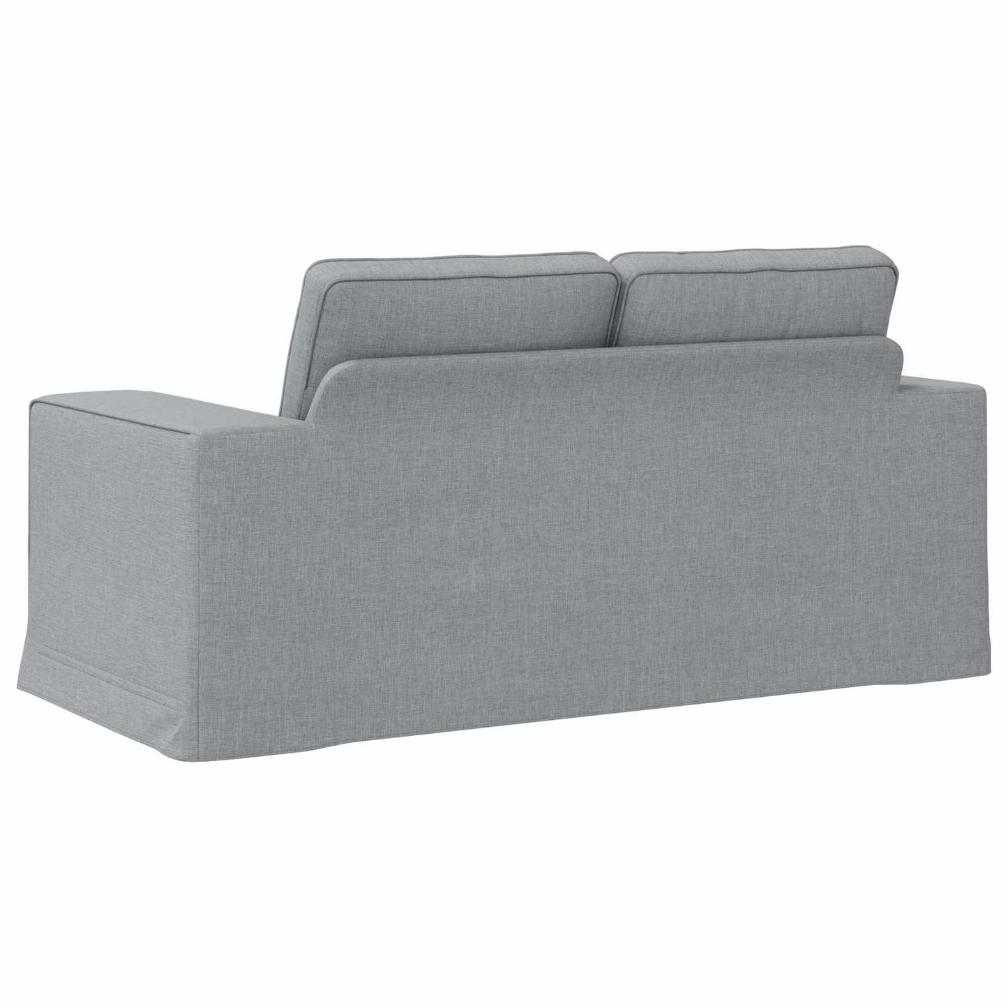 vidaXL Sofa Hellgrau 162 x 80 x 82 cm Stoff