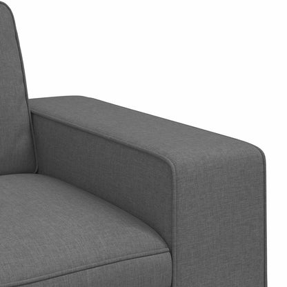 vidaXL Sofa Dunkelgrau 162 x 80 x 82 cm Stoff